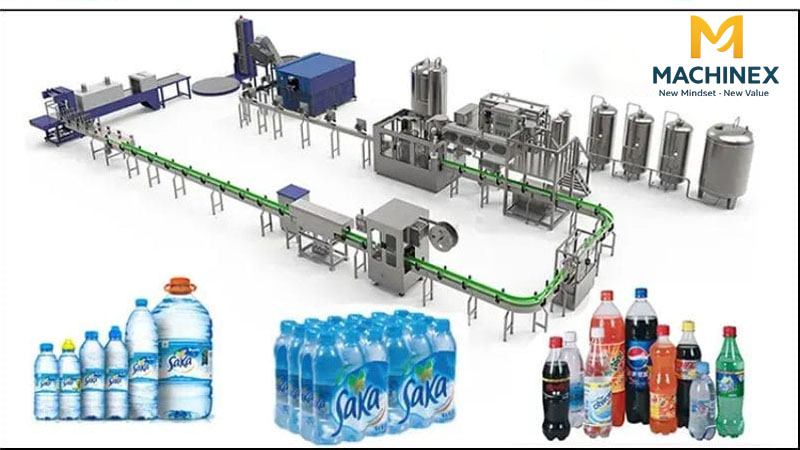 Dây chuyền sản xuất nước giải khát trà chuẩn công nghiệp