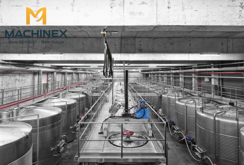 Thiết bị sản xuất rượu hiện đại