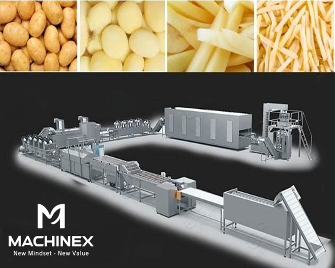 dây chuyền sản xuất snack