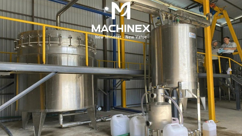 Hệ thống chưng cất tinh dầu Machinex