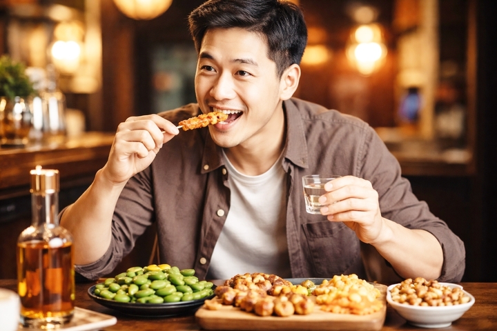 không uống rượu khi đói
