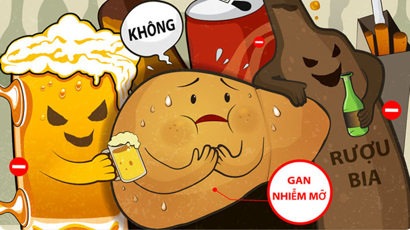 Không uống rượu để bảo vệ gan