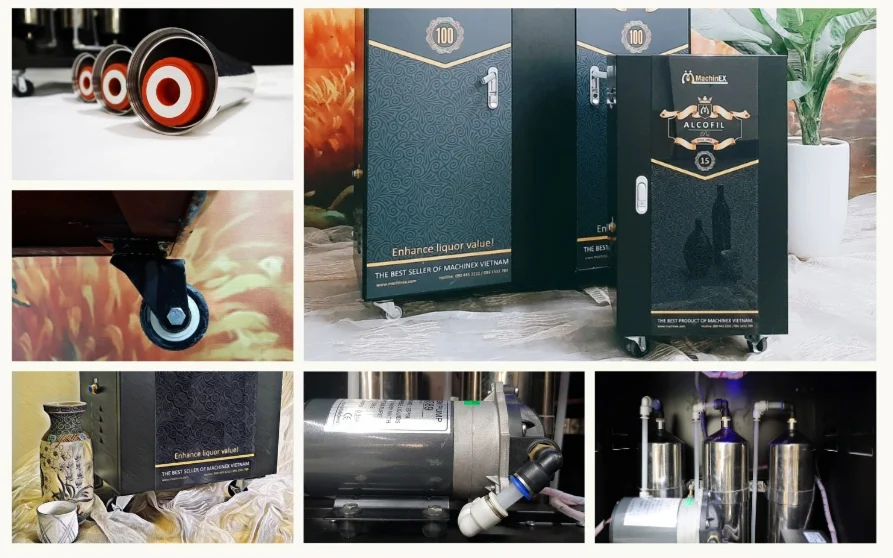 review máy lọc rượu alcofil