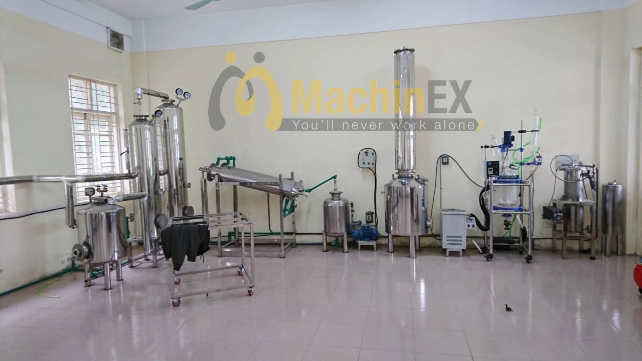 máy chưng cất tinh dầu
