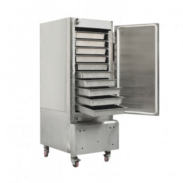 Hở gioăng cao su viền cửa tủ khiến áp suất trong tủ hấp cơm giảm