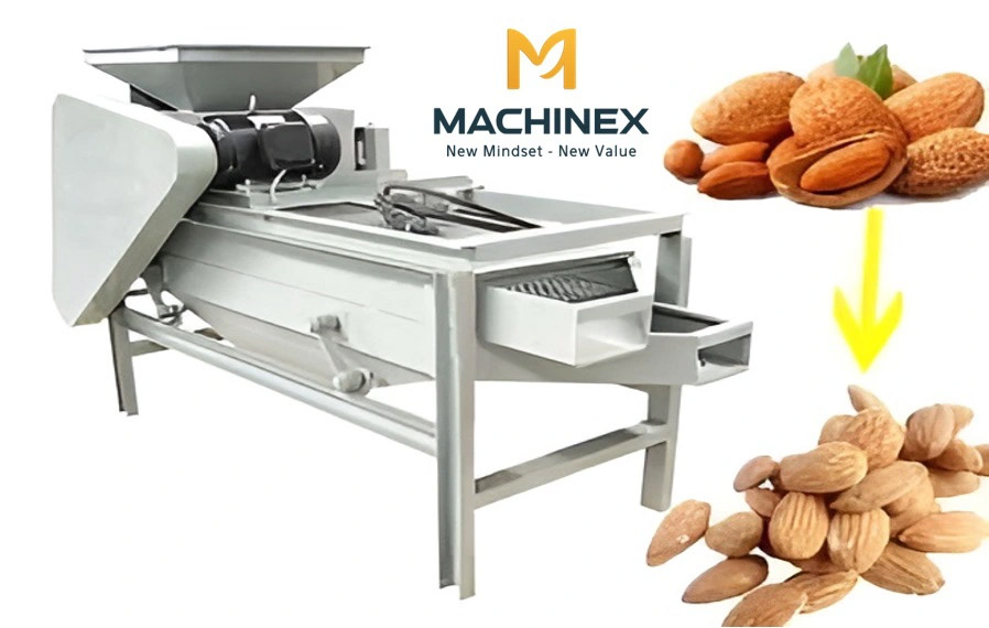 máy bóc vỏ hạt điều công nghiệp