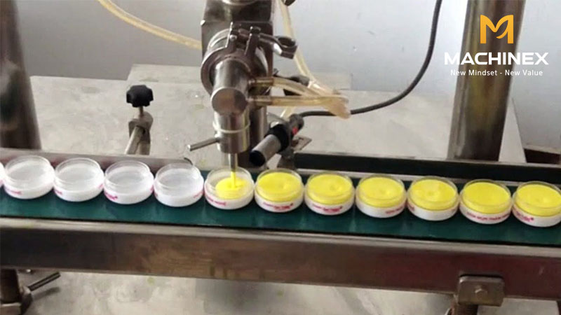 Máy chiết rót Machinex & xử lý nguyên liệu cặn