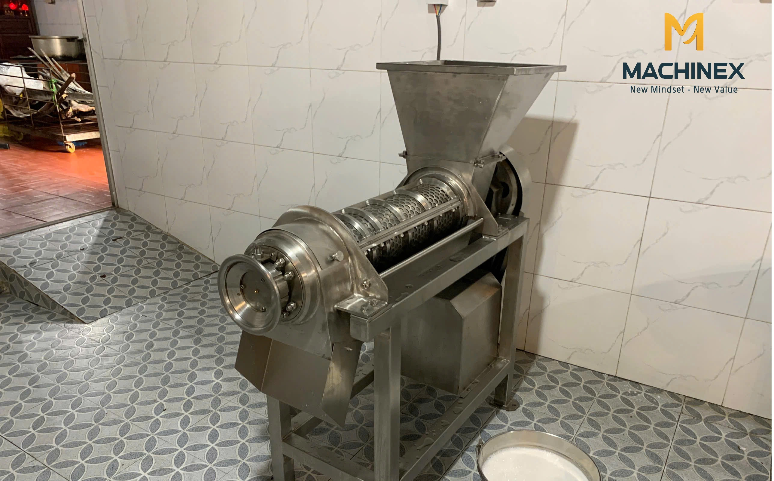 máy ép cốt dừa công nghiệp