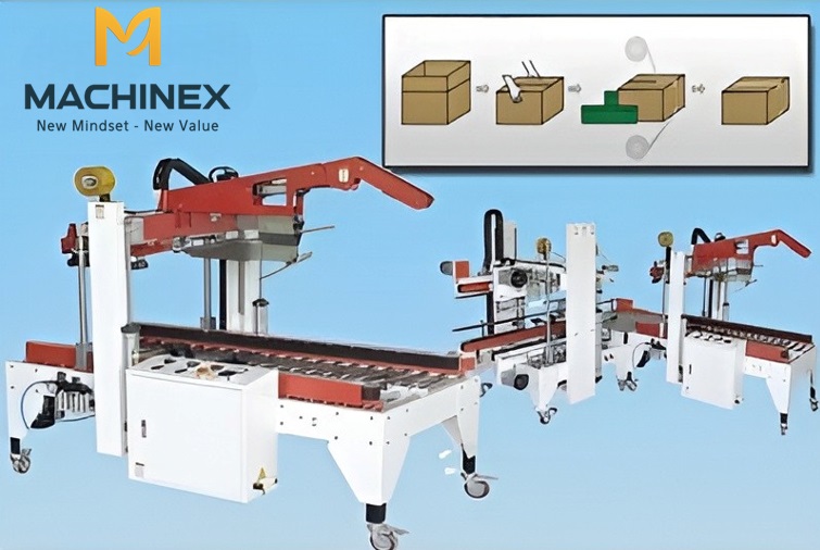 Máy gấp và niêm phong thùng carton