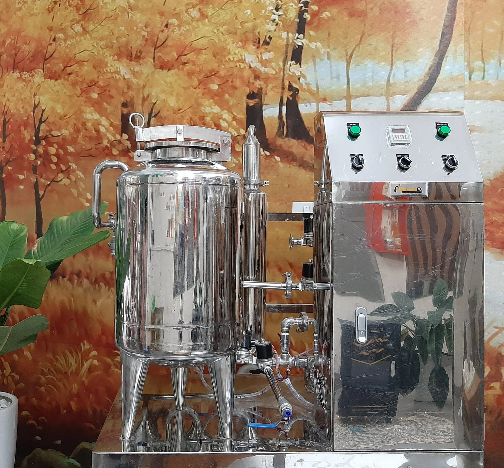 Máy lão hóa rượu machinex
