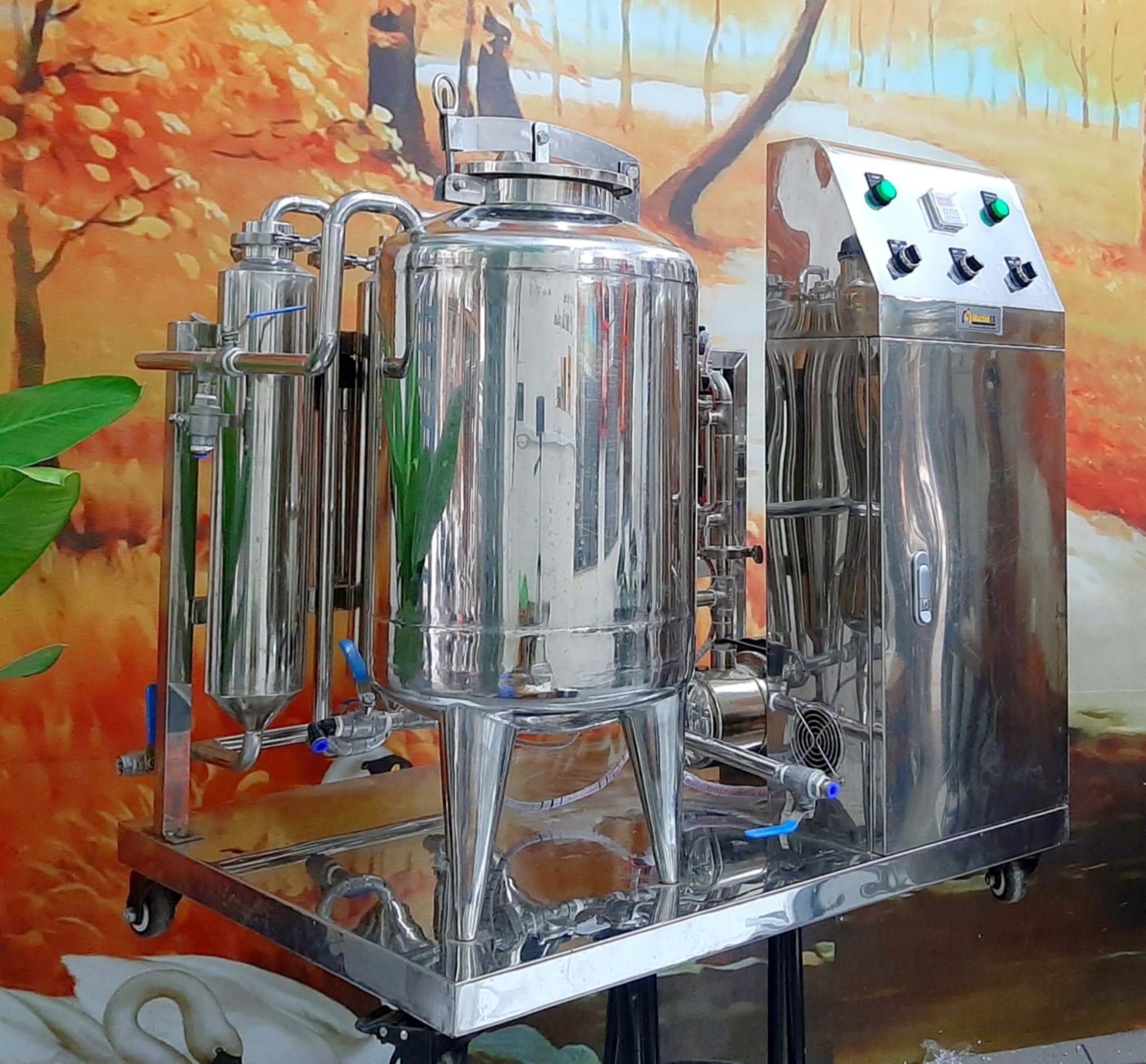 Sản phẩm máy lọc độc tố kiêm lão hóa rượu Machinex