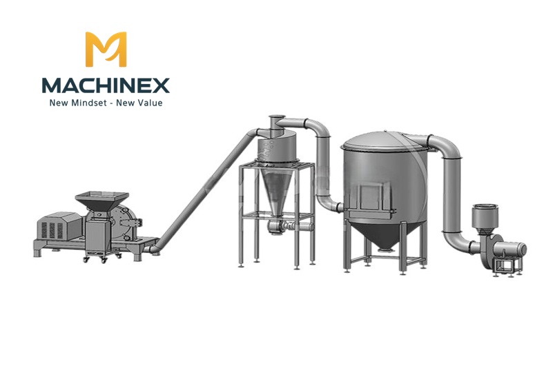 Máy nghiền bột siêu mịn loại 15