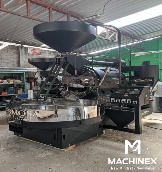 Máy rang cà phê công nghiệp 120kg