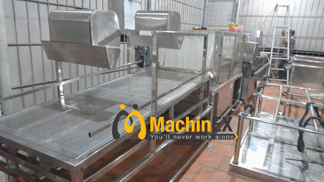 máy rửa nho công nghiệp machinex