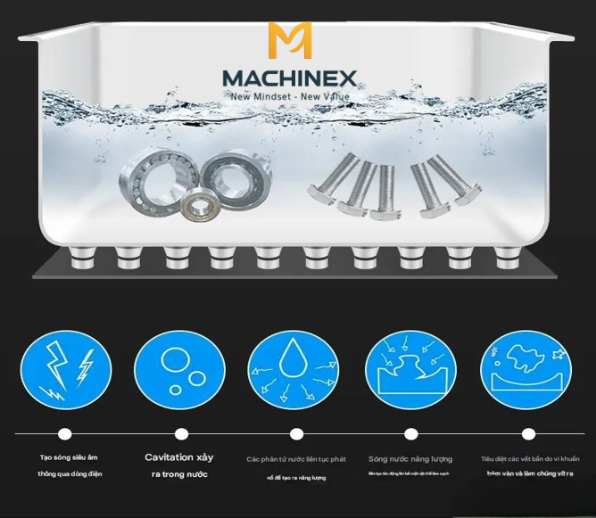 Công nghệ làm sạch bằng sóng siêu âm