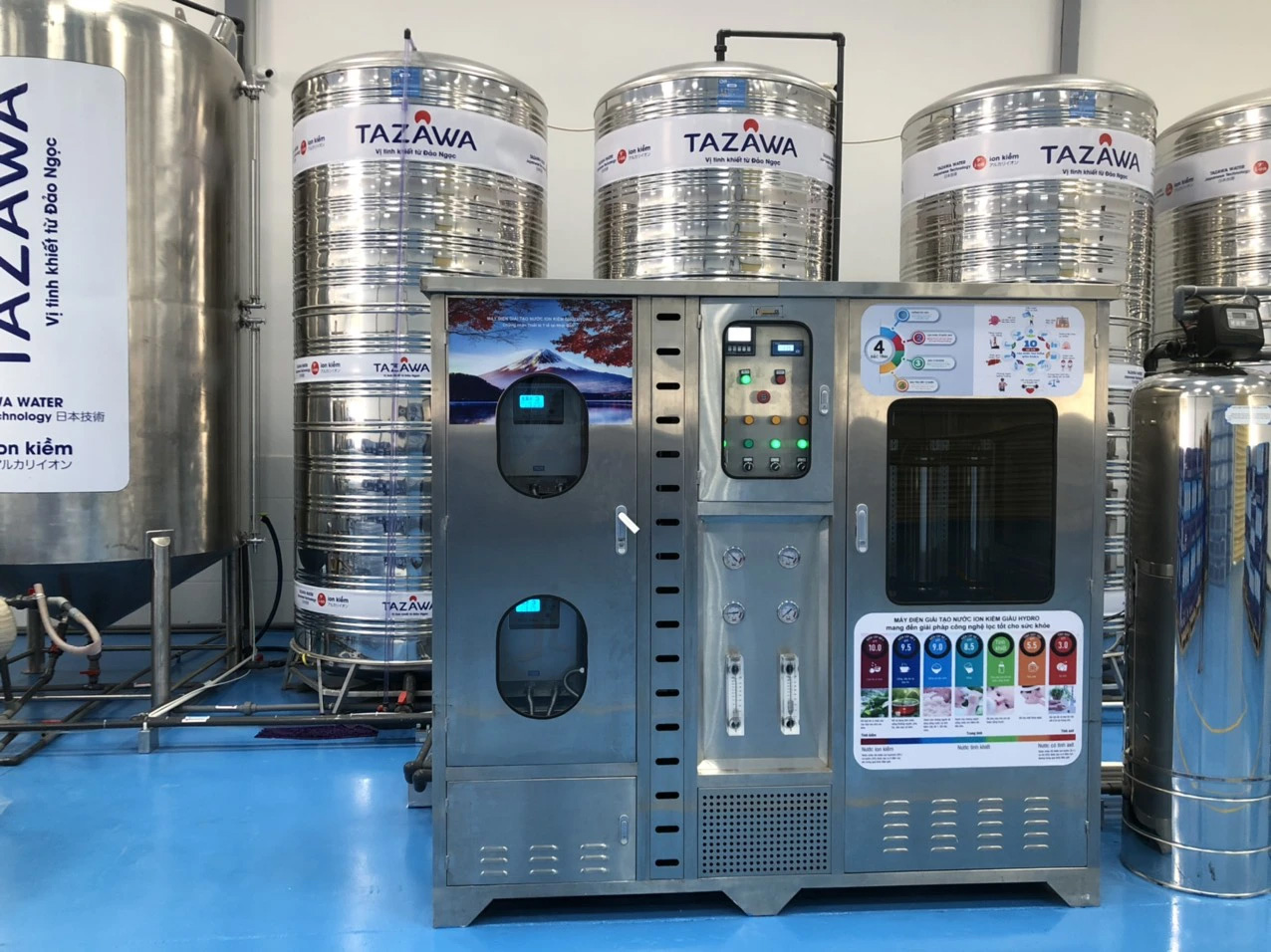 máy sản xuất nước ion kiềm
