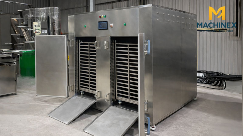 Máy sấy nhiệt nóng cho dược liệu và thảo mộc
