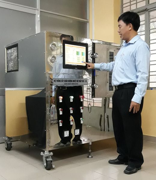 Hệ thống sấy chân không ở nhiệt độ thích hợp