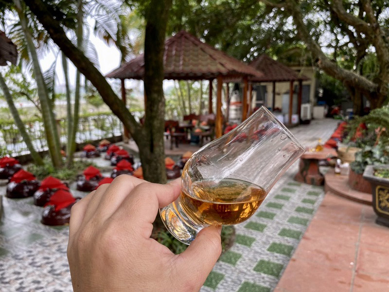 rượu hạ thổ bằng máy
