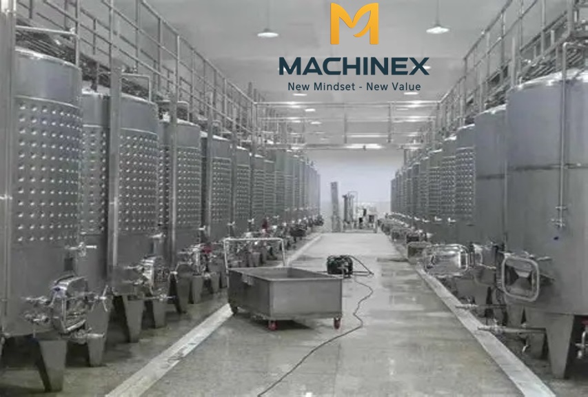 Công đoạn lên men rượu