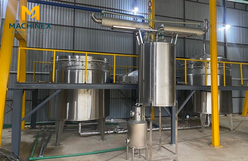 thiêt bị chưng cất tinh dầu