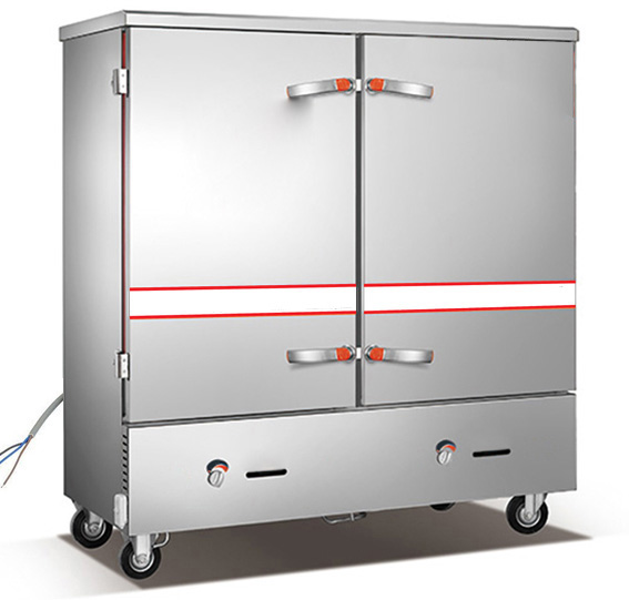 Giá thành tủ hấp cơm công nghiệp phụ thuộc vào nhà cung cấp khác nhau