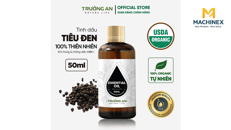 Vì sao tinh dầu hồ tiêu bị mùi sốc hoặc gắt sau chưng cất