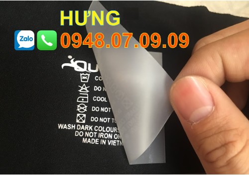 SO SÁNH “NHÃN ÉP NHIỆT” VÀ “IN LỤA TRỰC TIẾP”
