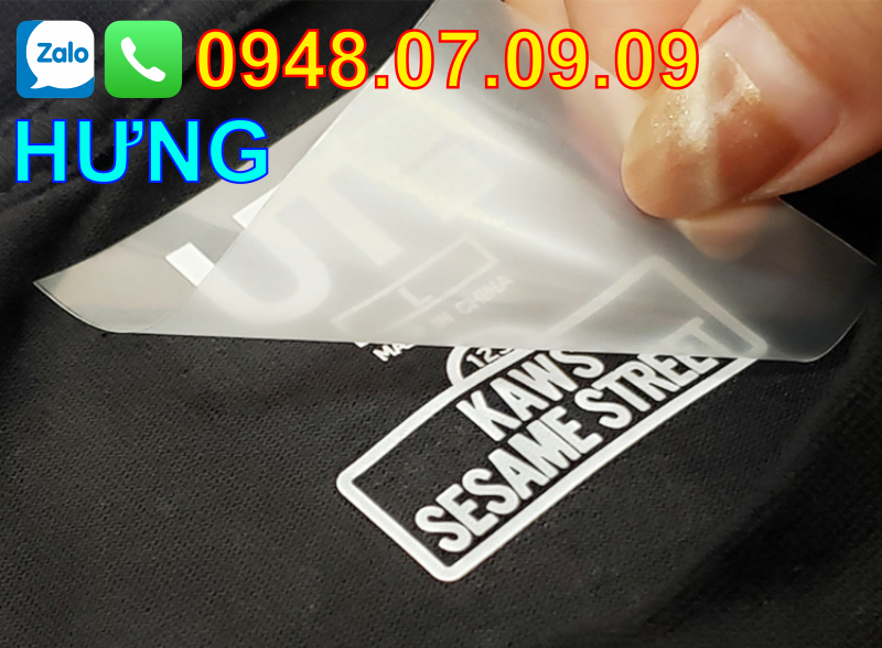 Cách sử dụng nhãn ép nhiệt