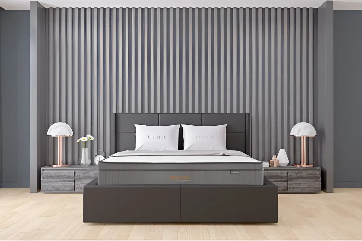 Nệm Liên Á chính hãng với lớp vải nhập khẩu Châu Âu sang trọng