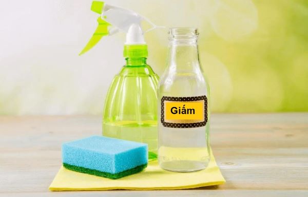 Khử mùi bằng giấm trắng cho nệm