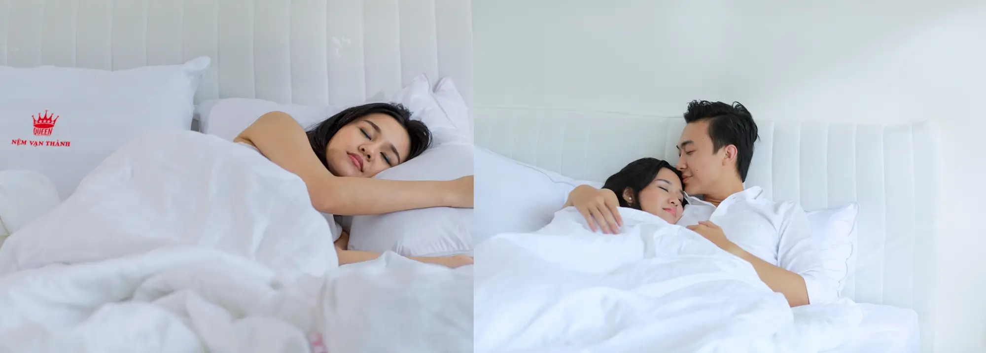 Nệm cao su thiên nhiên QUEEN LATEX UNIQUE PLUS