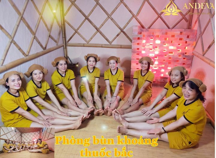Phòng xông Bùn khoáng thuốc Bắc