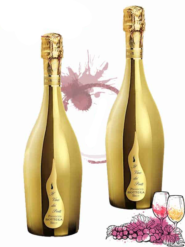 Rượu Champagne Bottega Gold