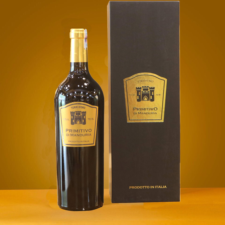 Vang Ý Torri d'oro Primitivo di Manduria