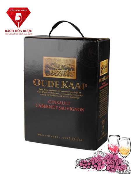 Rượu Vang Bịch Oude Kaap Cinsault Cabernet Sauvignon