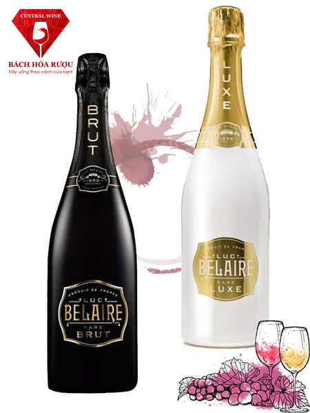 Vang Nổ Pháp Luc Belaire Rare Luxe cao cấp chính hãng