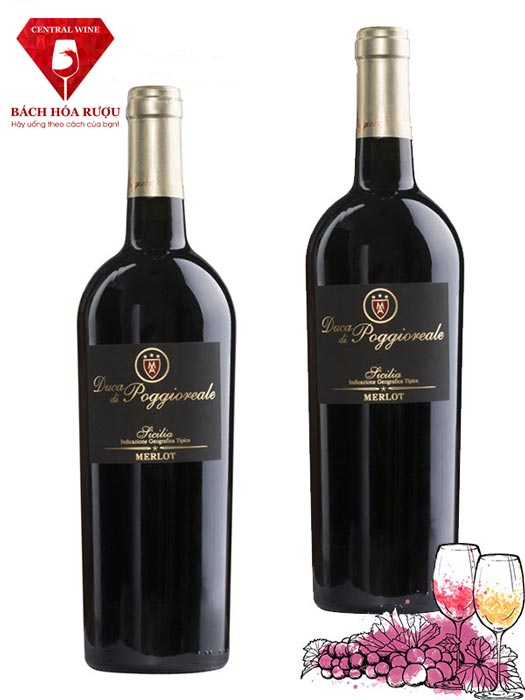 Rượu vang Ý Duca di Poggioreale Rosso