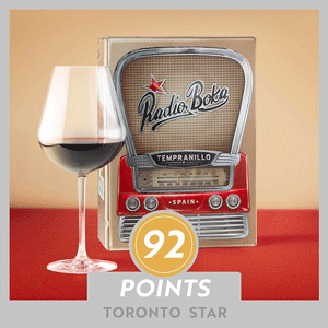 Rượu vang đỏ bịch Radio Boka Red Box 3L 92 điểm