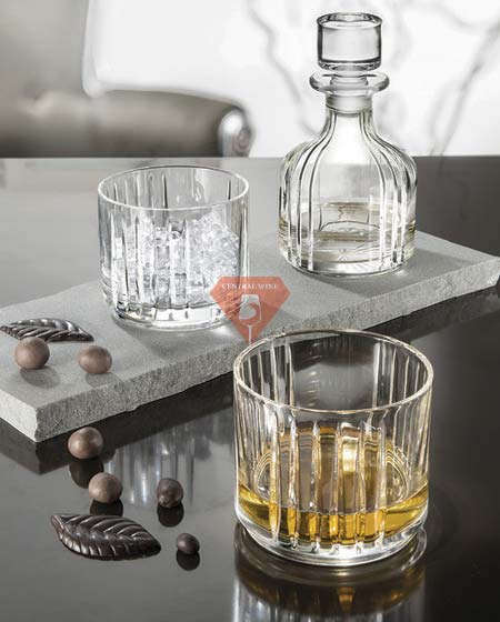 Bộ dụng cụ bình ly decanter Whisky Combo RCR
