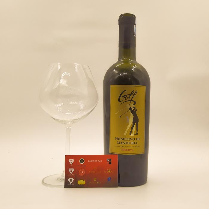 Rượu vang Ý Gold Primitivo di Manduria Riserva tại Bách HÓa Rượu