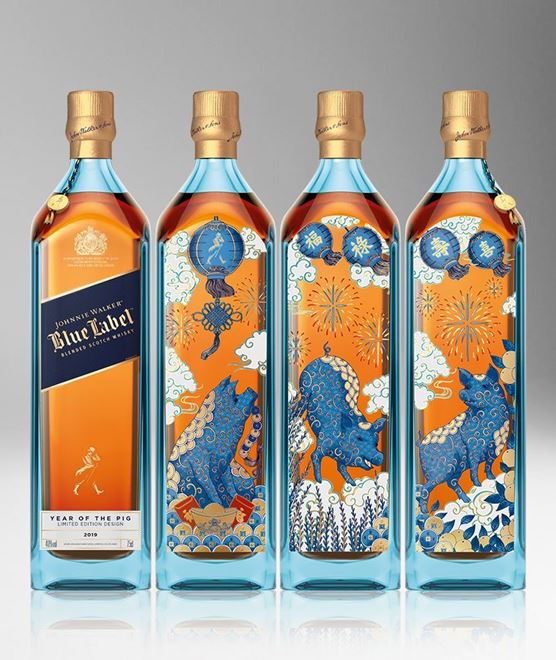 Rượu johnnie walker blue label