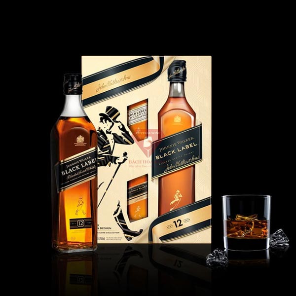 johnnie walker black label 12 gift box