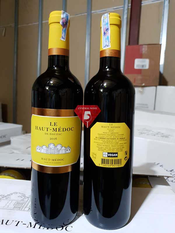 rượu vang Pháp Le Haut-Medoc De Dauzac