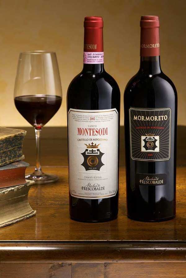 Vang Ý Nipozzano Montesodi Chianti Rufina và Mormoreto