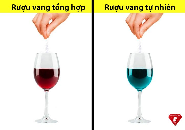 phân biệt rượu vang thật giả