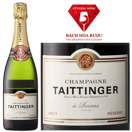 Rượu Champagne Taittinger Brut Reserve