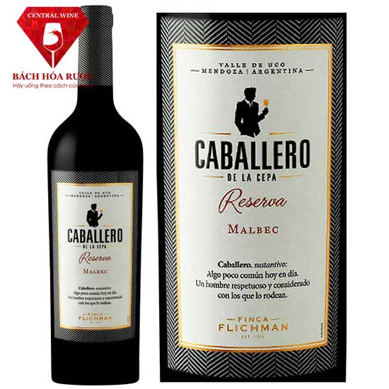 Rượu vang Caballero de la Cepa Reserva Malbec Finca Flichman