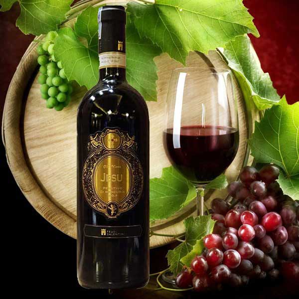 Rượu Vang Jesu Primitivo Di Manduria 18.5%