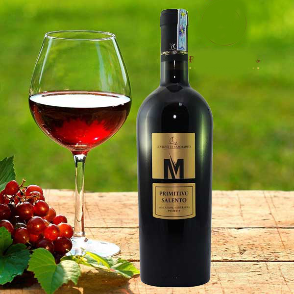 rượu vang Le vigne di Sammarco M Primitivo Salento